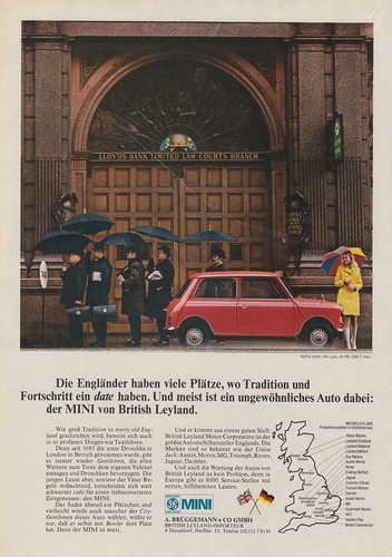 Leyland mini reklame - leyland,