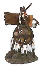 Indianerfigur Indianisches Dreibein Mandala Friedenspfeife Pfeil Bogen Köcher