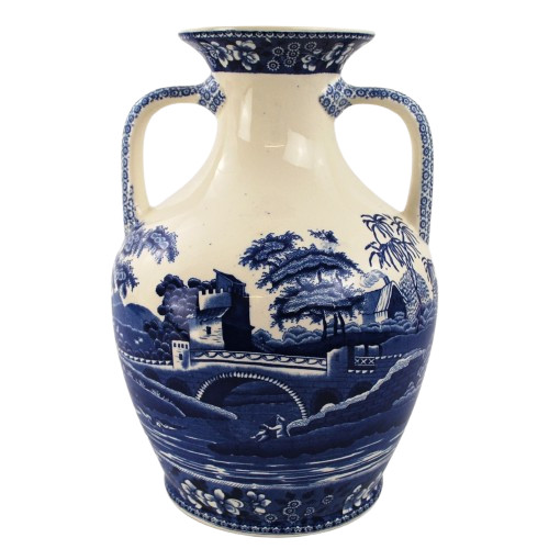 Spode blue tower portland vase - blue,
