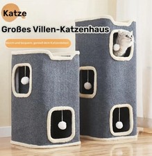 Katzenturm Kratztonne 3 Ebenen