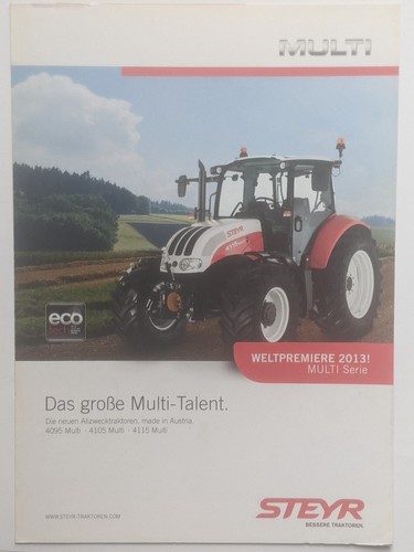 Steyr multi serie - multi, weltpremiere