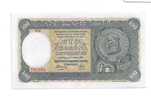100 kronen 1940 - 1940, p