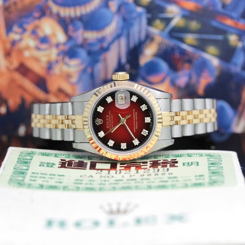 Rolex lady datejust - lady, stahl