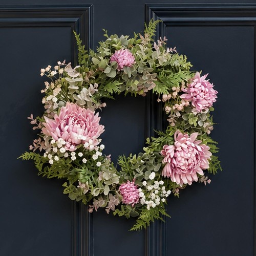 Künstlicher rosa blumen - künstlicher,