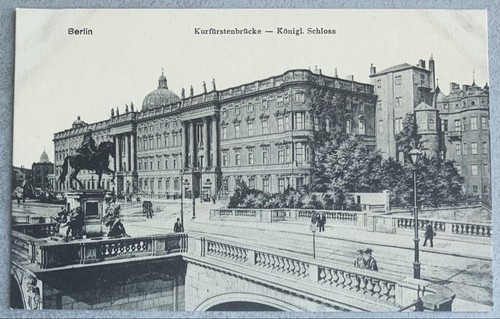 Berlin kurfürstenbrücke - ak,