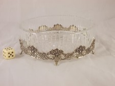 Kristallglas Schale für