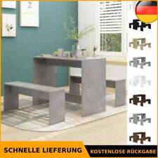 Essgruppe 3-tlg. Sitzgruppe Tischgruppe Tisch Bank mehrere Auswahl vidaXL