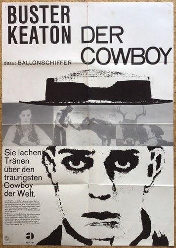 Buster keaton filmplakat - filmplakat, der