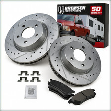 2x GEBOHRT BREMSSCHEIBEN