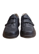 Finn Comfort gr 43 1/2 Herren Halbschuhe Klettverschluss Slipper Sehr Gut Z91