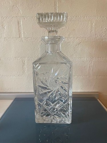 Karaffe whisky bleikristall - karaffe,