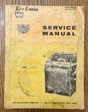 Wurlitzer Service Manual- 2900