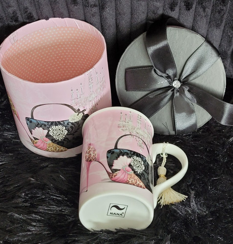 Tasse geschenkkarton rosa - im, geschenkkarton,