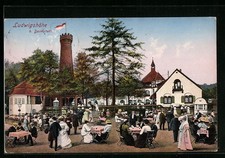 Ansichtskarte Darmstadt, Hotel-Restaurant Ludwigshöhe 1913 