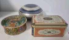 3 schöne alte Blechdosen