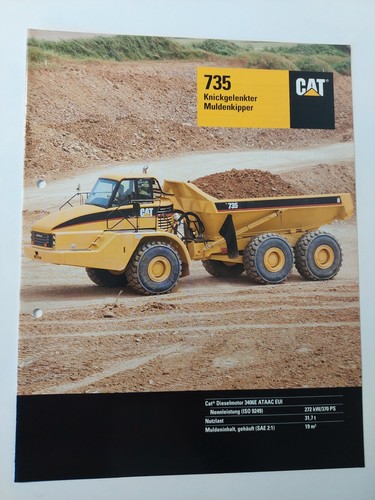 Caterpillar cat 735 - cat,