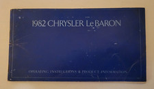 1982 CHRYSLER LE BARON OEM