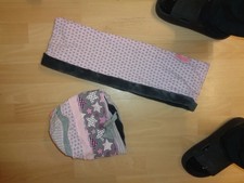 Handmade Dawanda Mütze und Schal gr.54/56