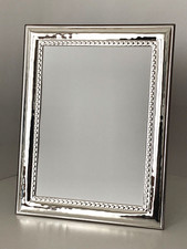 13x18 Foto-/Bilderrahmen massive Auflage 999er Sterling Silber Art. 2/925/211