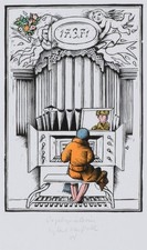 Egbert Herfurth Orgelspielerin