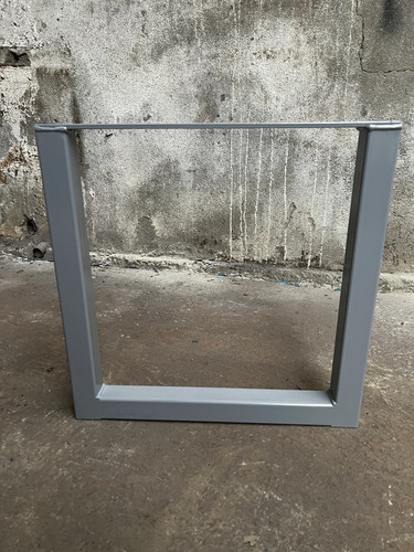 Grau silber tischbein - silber,