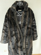 Vintage Kunstpelzmantel Damen