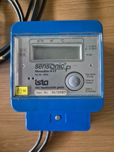 Ista sensonic wärmezähler - ista, p