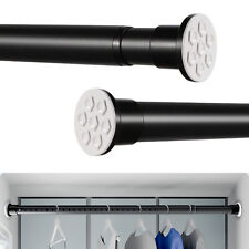 Teleskopstange Ohne Bohren Gardinenstange Duschvorhangstange Klemmstange 0,5-4m