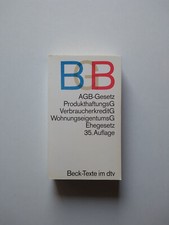 BGB von Beck-Texte im dtv 1994