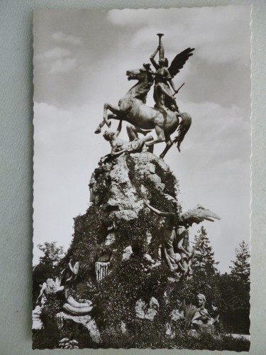 Ansichtskarte schloß - ansichtskarte,