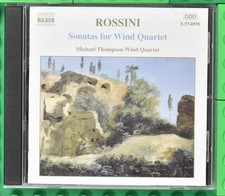 Rossini - Sonatas for Wind Quartet - Michael Thompson Wind Quartet - Naxos - CD