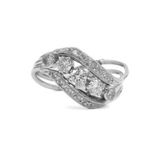 Ring 3 Teile mit Diamant