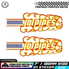 2x CRAGAR Race Livery Vinyl