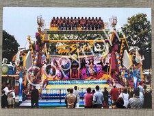 XXL Foto Karussell TOP SPIN 2 Kollman Huss 2004 - Kirmes Schausteller Modellbau