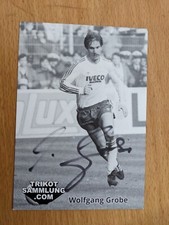 Wolfgang Grobe FC Bayern München Autogrammkarte Trikotsammlung.com handsigniert