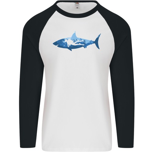 Great white shark taucher - great,