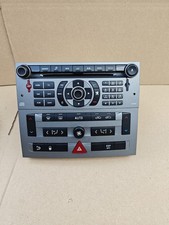 Peugeot 407 Autoradio Navigation System Bildschirm Komplett Original