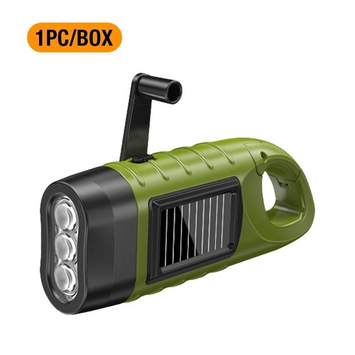 Led solar taschenlampe - led-solar-taschenlampe, mit