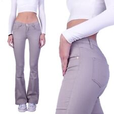 Damen Jeans Hose Bootcut Mid