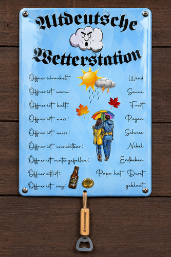 Altdeutsche wetterstation - altdeutsche,