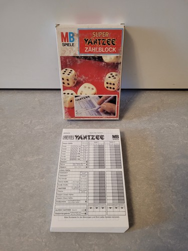 Spiele 1982 super yahtzee - mb, spiele: