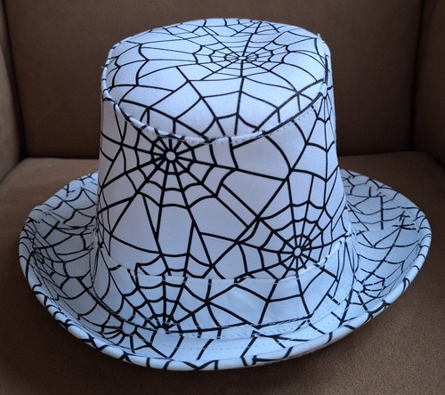 Hut spinnennetz weiß unisex - weiß,