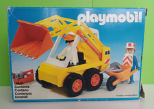 Playmobil System Sammlung Set 3507 Minibagger Radlader Vintage mit OVP TOP