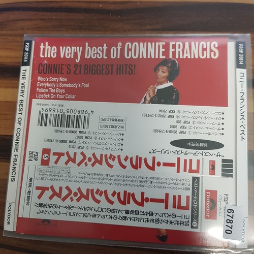 Connie francis the very - francis, best
