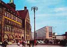14-C009 Ansichtskarte Karl-Marx-Stadt Markt mit Rathaus Chemnitz Sachsen DDR