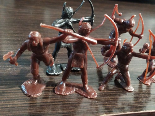 Vintage indianer figuren - vintage,