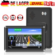 NEU 5 Zoll LKW PKW GPS Navigationsgerät Navi Lebenslange Kartenaktualisierung