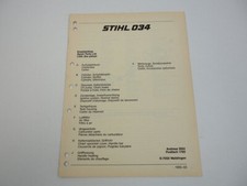 Stihl 034 Kettensäge