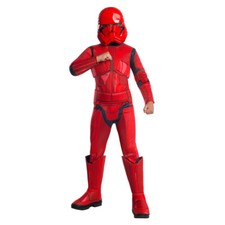 Storm Trooper Kinder Kostüm rot Star Wars Kinderkostüm Fasching Overall Karneval