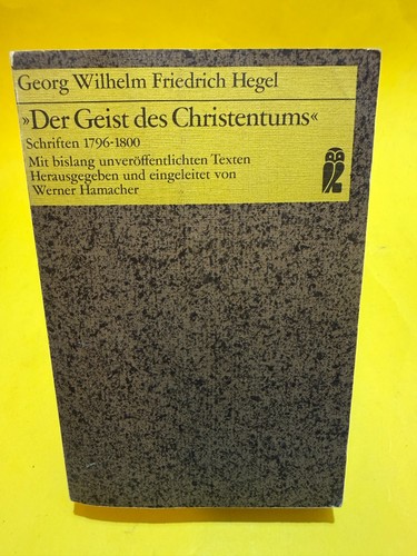 Der geist des christentums - der,